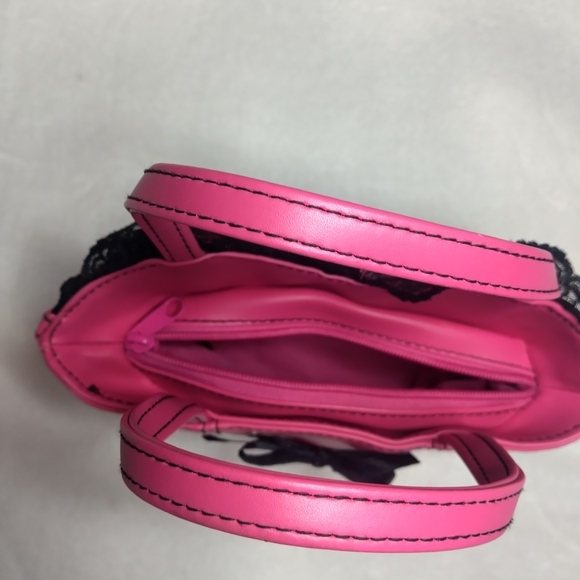 Chic Pink Lace Mini Bag - Picture 6 of 7